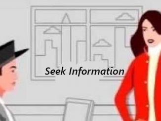 seek information english class