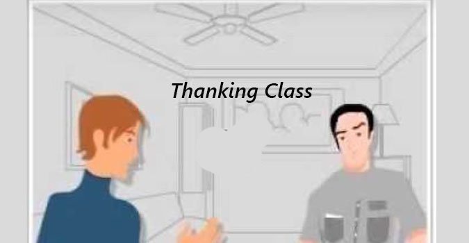 Thanking Class in English