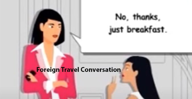 foreign travel conversation