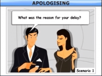 apologizing lesson in english