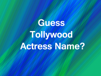 Actress Image Puzzle