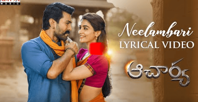 neelambari song lyrics, acharya telugu movie