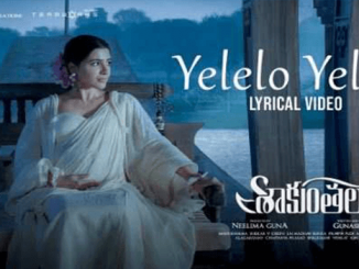 Yelelo Yelelo Song Lyrics in Telugu and English in Shaakuntalam Telugu Movie - mynewvideos