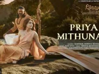 Priya Mithunam Song Lyrics in Telugu and English Adipurush Movie - mynewvideos