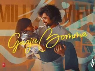 Gaaju Bomma Song Lyrics in Telugu and English Hi Nanna Telugu Movie.